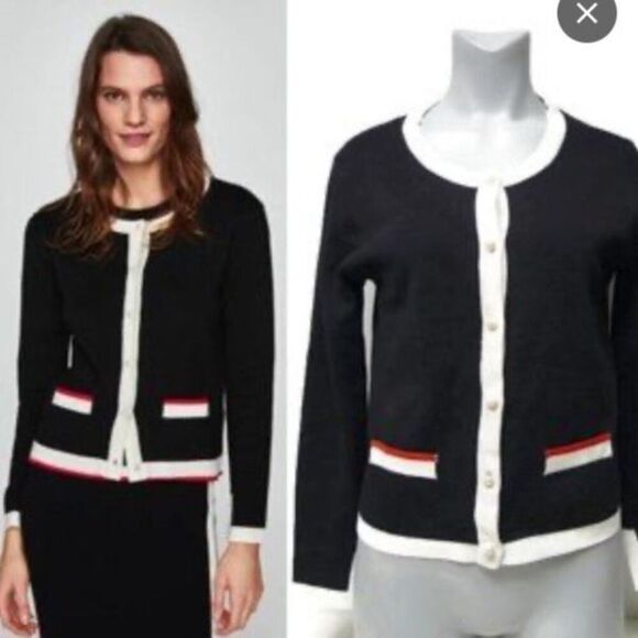 Zara XL pearl button cardigan - Picture 2 of 9